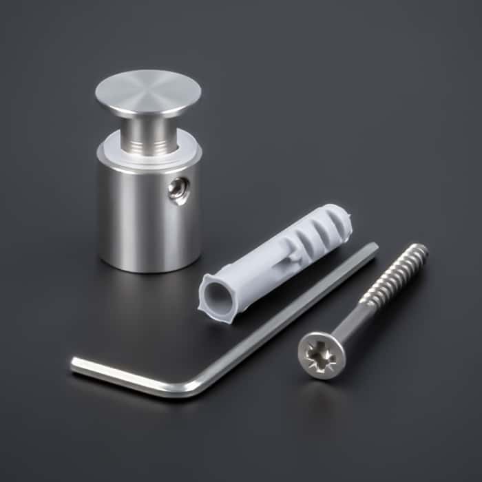 Schilderhalter Edelstahl </br>15x15mm PS: 3-12mm – Bild 8