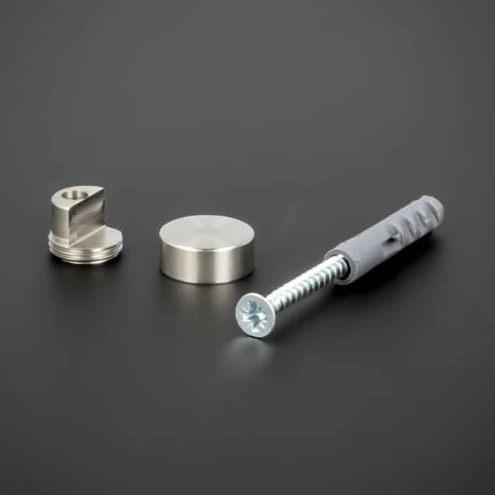 Schilderhalter rund 15mm</br>für Platten 3-6mm – Bild 7