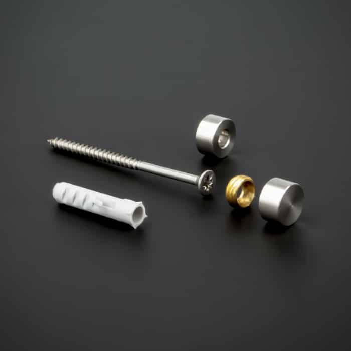 Schilderbefestigung Edelstahl 10x5mm – Bild 3