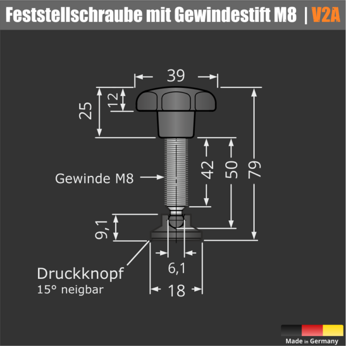 Tischklemme 12-50mm</br>für Acrylglas 4-8mm – Bild 8