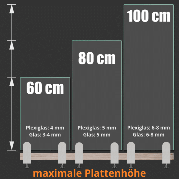 Tischklemme 12-50mm</br>für Acrylglas 4-8mm – Bild 2