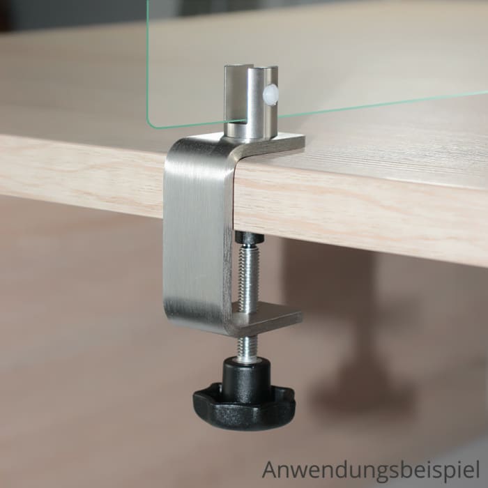 Tischklemme 12-50mm </br>für Acrylglas 4-10mm – Bild 7
