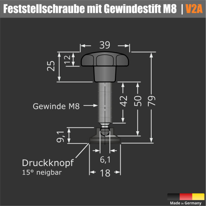 Tischklemme 12-50mm </br>für Acrylglas 4-10mm – Bild 8