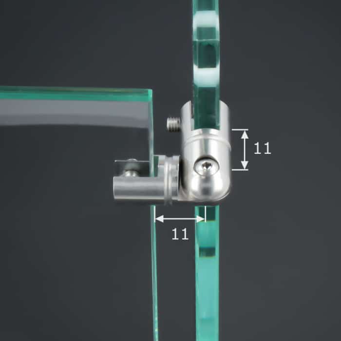 Eckverbinder</br>für Platten 2-6mm – Bild 4