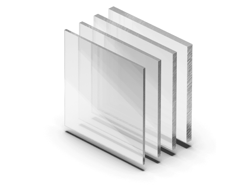 AXPET® CLEAR 099 Platte 0,8mm PET-A DIN A2 594x420mm thermopl. Tiefziehmaterial EUR 3,54 - DE