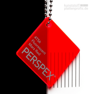 Acrylglas GS Rot Fluor Perspex 4T56