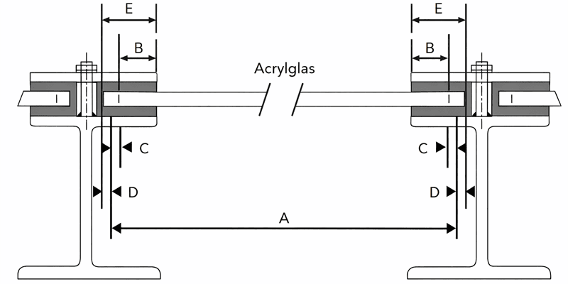 1-acr-0050 Acrylglas