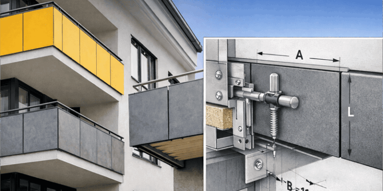 Trespa Balkone Montageanleitung