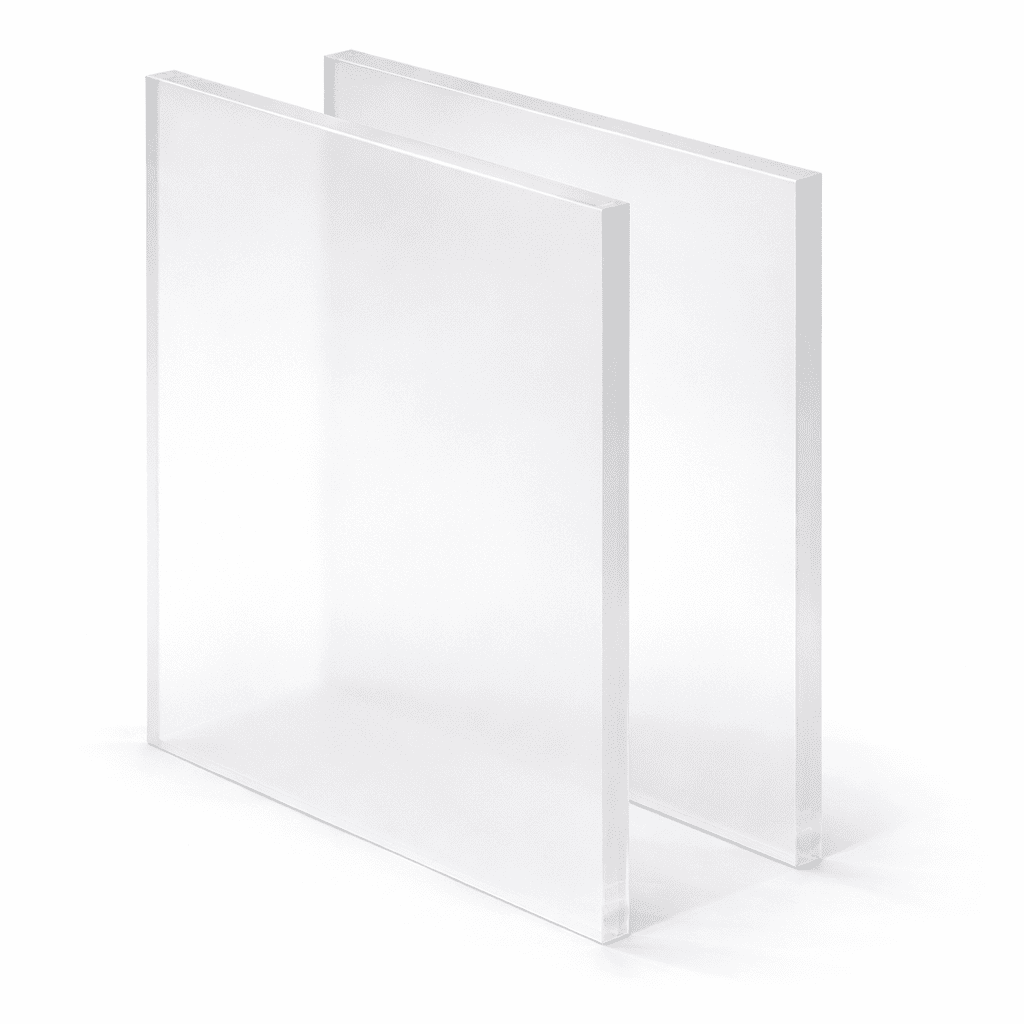 Acrylglas Farblos Satiniert S2000