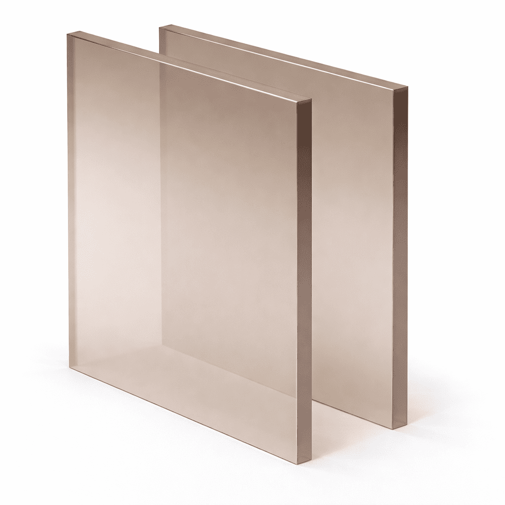 Acrylglas Rauchbraun