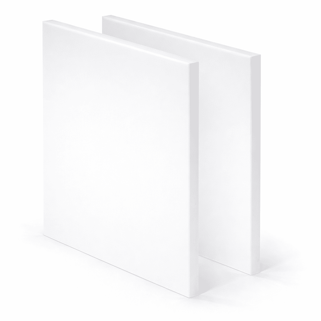 Acrylglas Weiss Opak