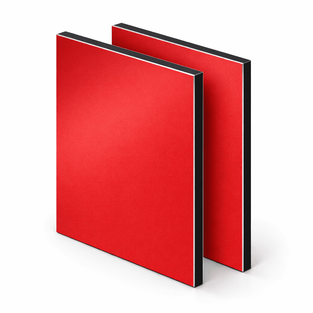 Aluverbund Verkehrsrot